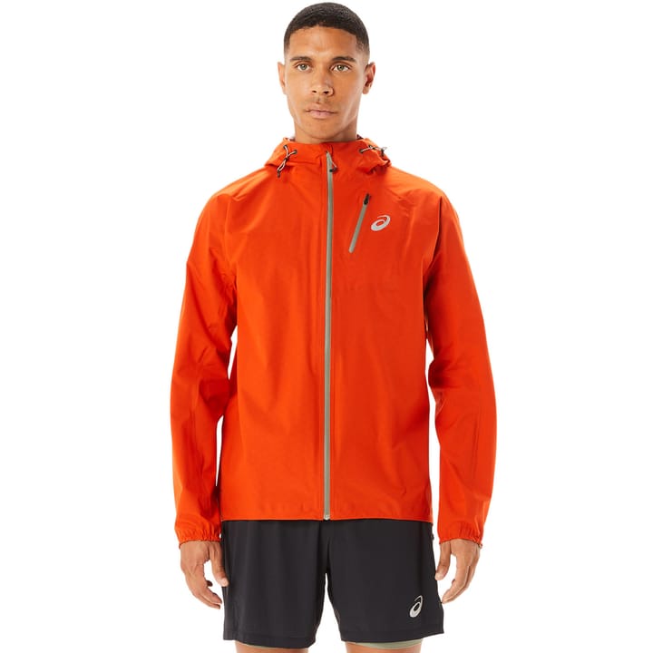 Asics Men s Fujitrail Waterproof Jacket Cherry Tomato Shoppe Asics Men s Fujitrail Waterproof Jacket Cherry Tomato hier Outnorth