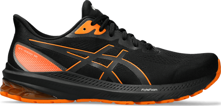 Asics Men's GT-1000 12 GORE-TEX Black/Bright Orange Asics