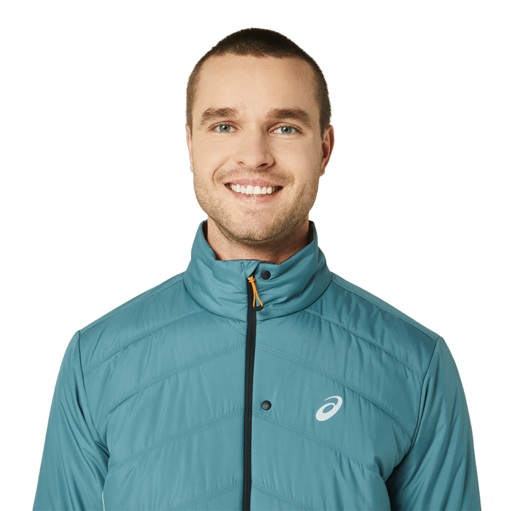 Asics Men's Winter Run Jacket Foggy Teal/Graphite Grey Asics