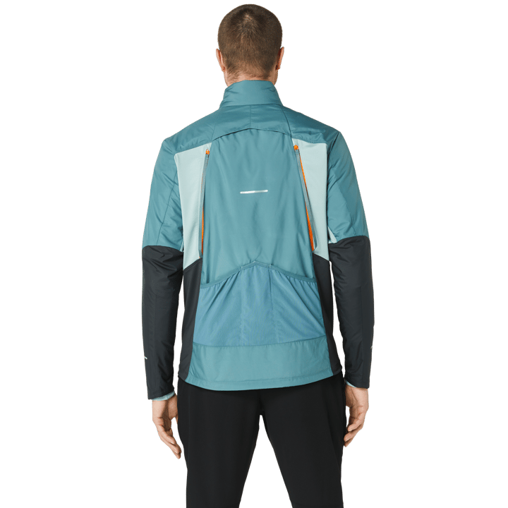 Asics Men's Winter Run Jacket Foggy Teal/Graphite Grey Asics