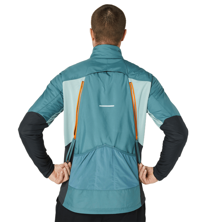 Asics Men's Winter Run Jacket Foggy Teal/Graphite Grey Asics