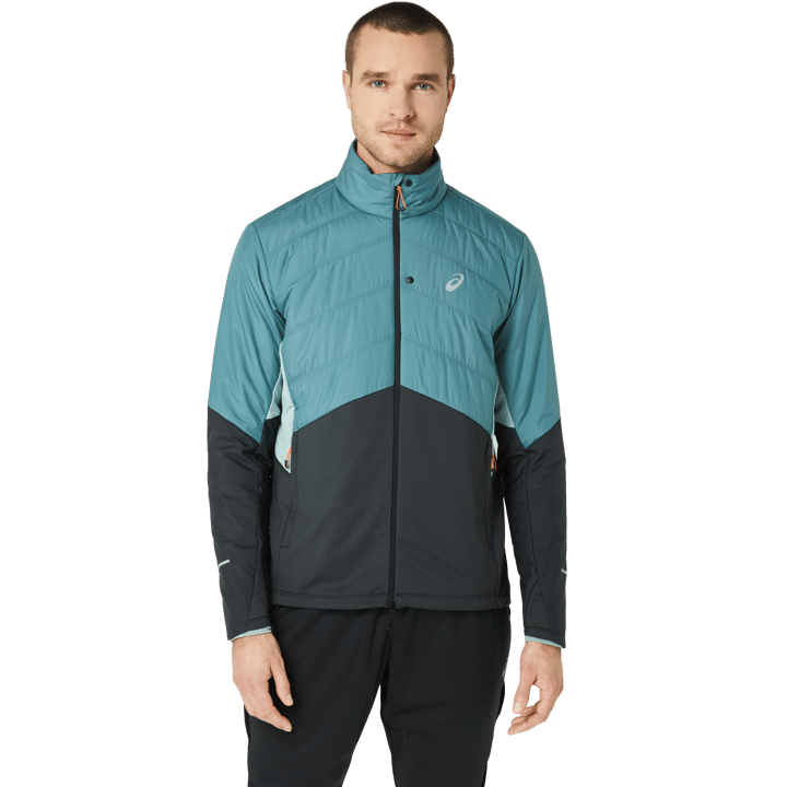 Asics Men's Winter Run Jacket Foggy Teal/Graphite Grey Asics