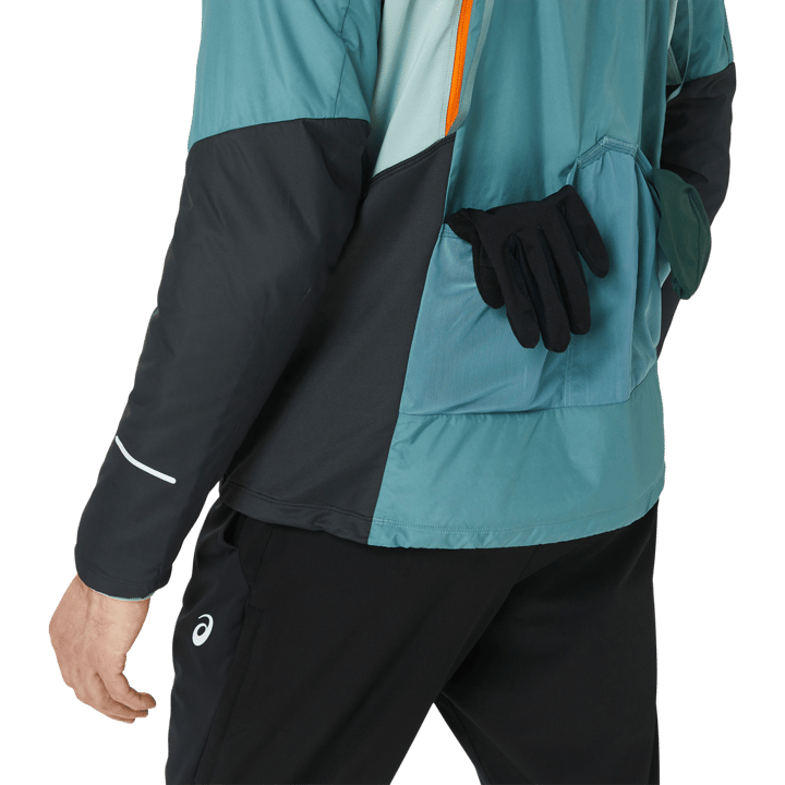 Asics Men's Winter Run Jacket Foggy Teal/Graphite Grey Asics