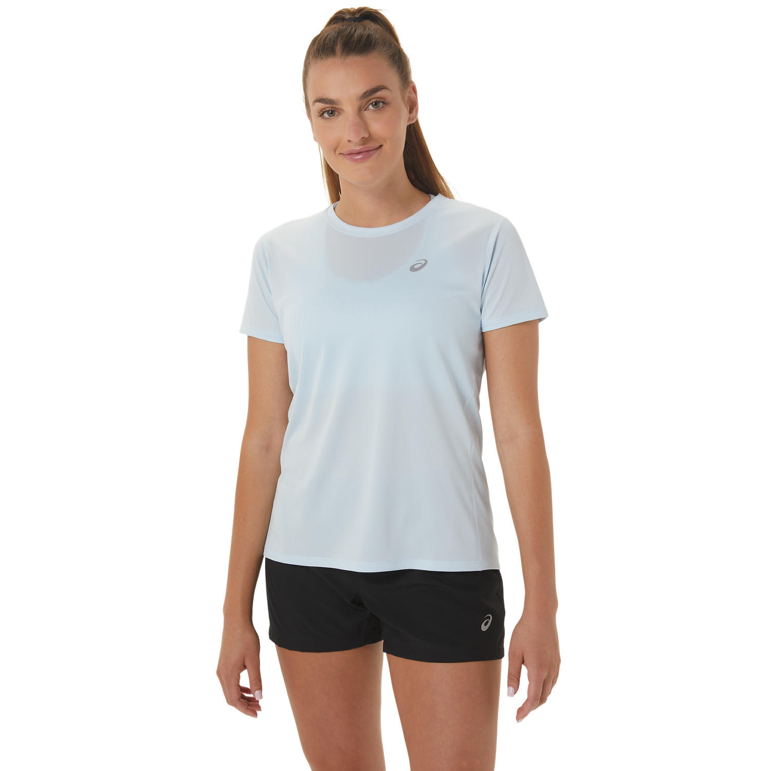 ASICS Women’s Core Short Sleeve Top Sky