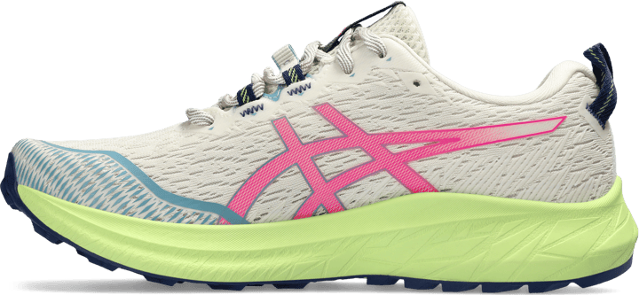 Asics Women's Fuji Lite 4 Birch/Hot Pink Asics