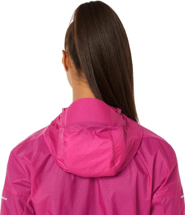 Asics Women's Fujitrail Jacket Fuchsia Red Asics