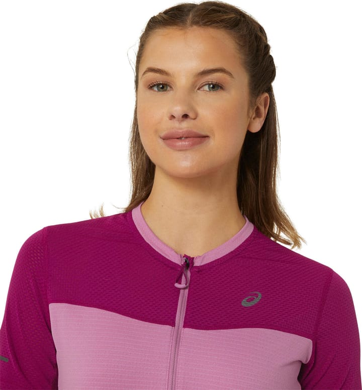 Asics Women's Fujitrail Short Sleeve Top Soft Berry/Blackberry Asics