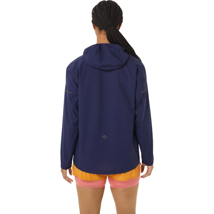 Asics Women's Fujitrail Waterproof Jacket Indigo Blue/Sandstorm Asics