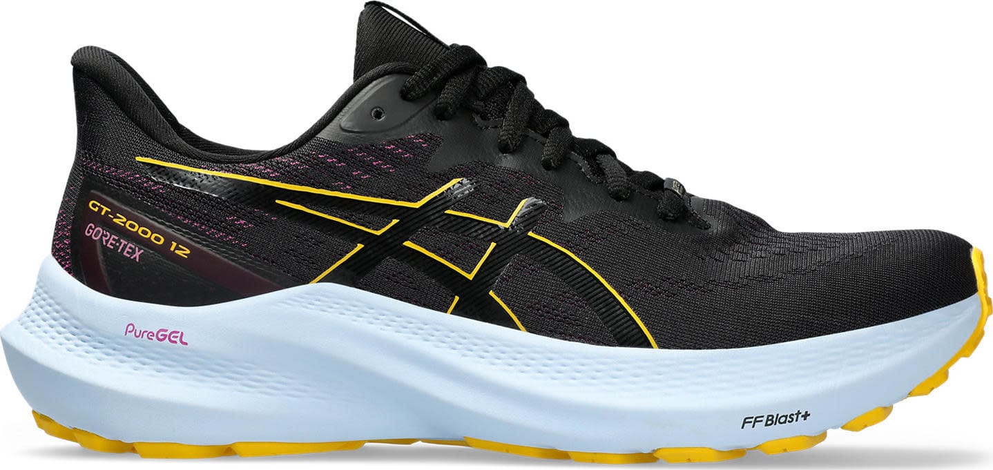 Asics Women's GT-2000 12 GORE-TEX Black/Saffron