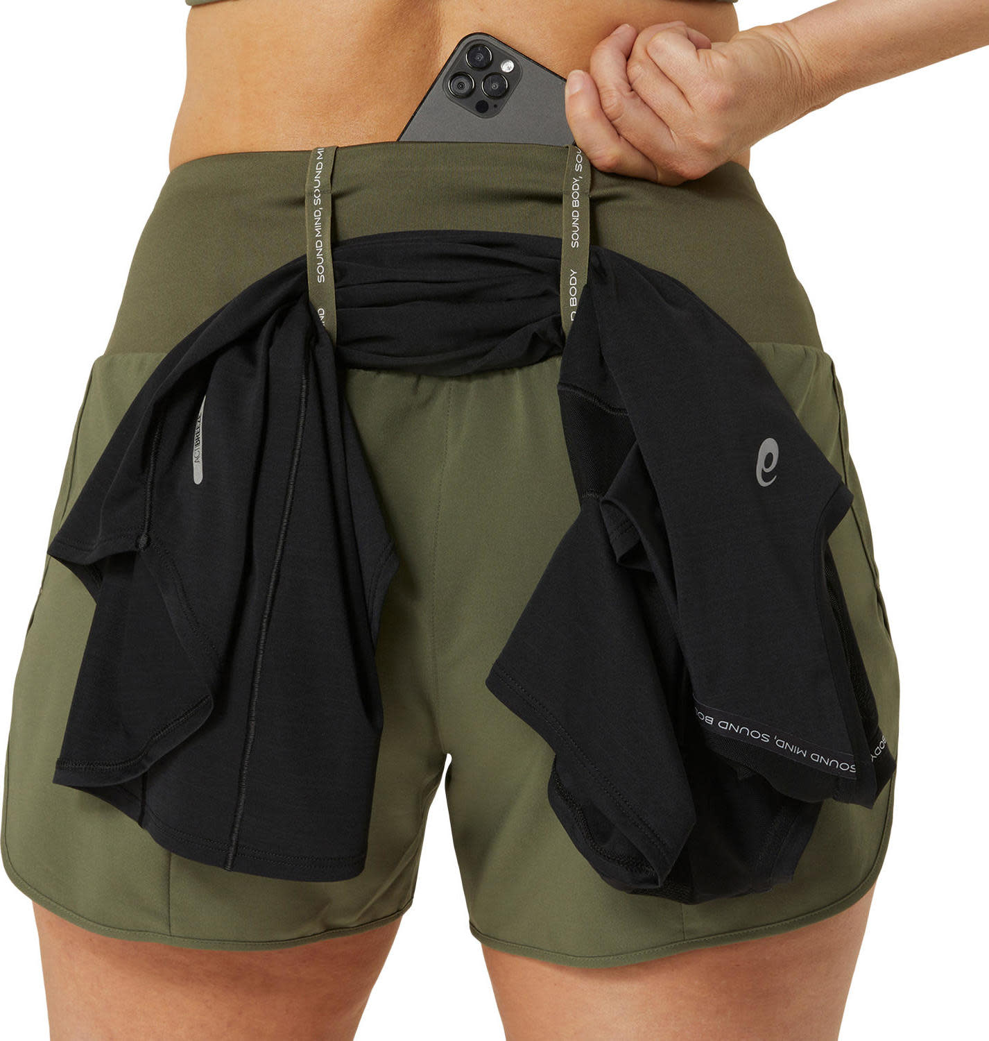 Asics women's shorts with pockets on sale