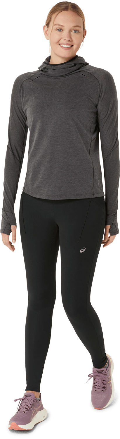 Asics Women's Road Winter High Waist Tight Performance Black Asics