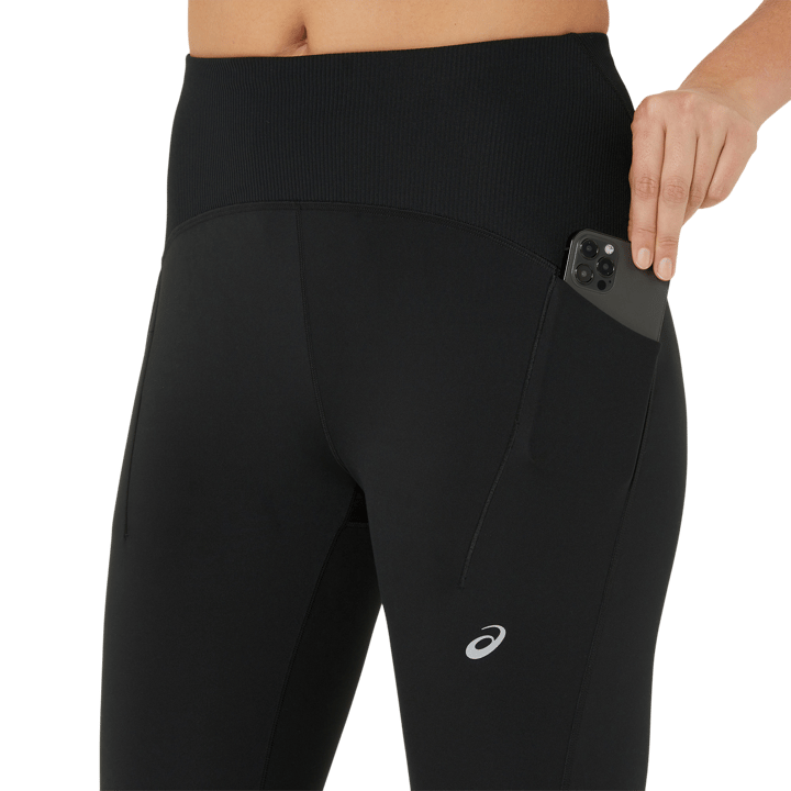 Asics Women's Road Winter High Waist Tight Performance Black Asics