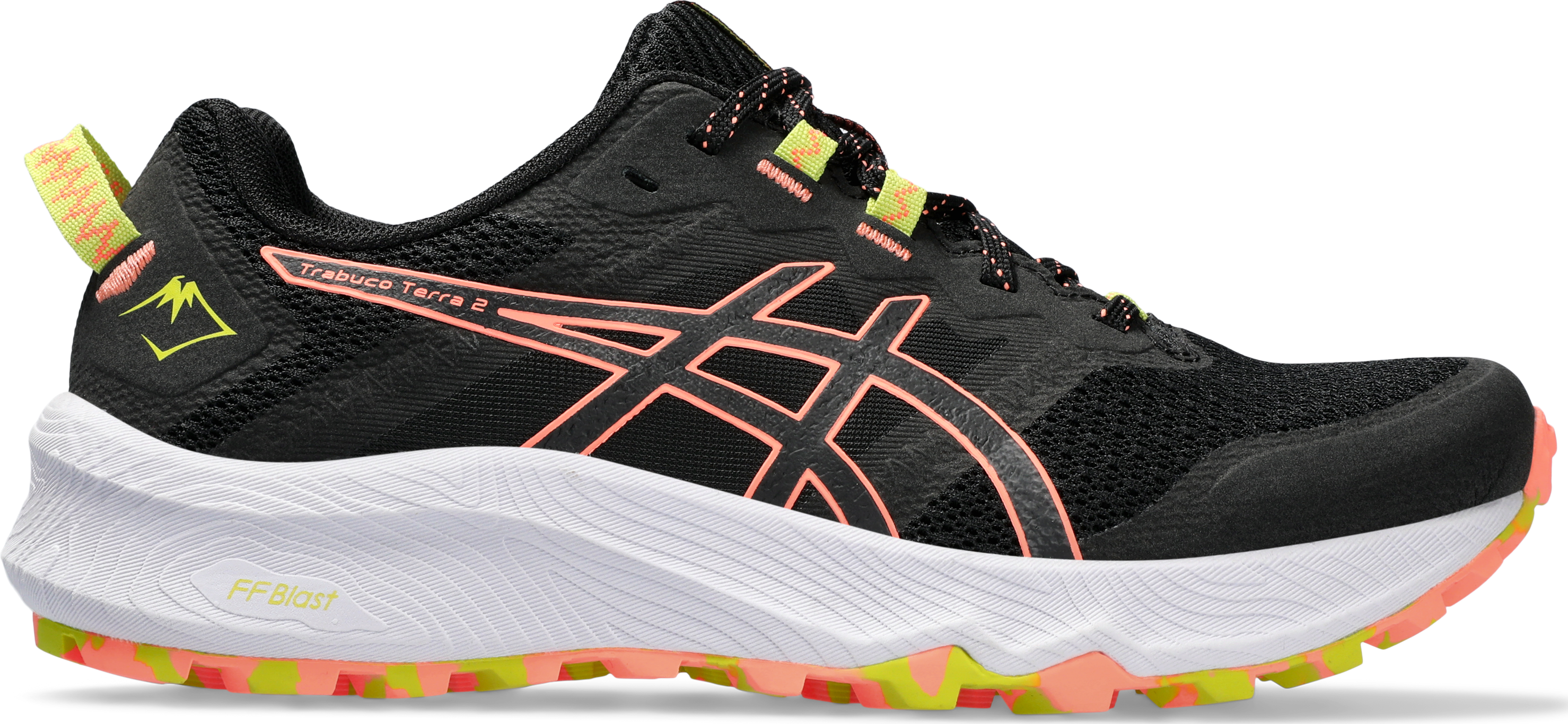 Asics Women’s Trabuco Terra 2 Black/Sun Coral