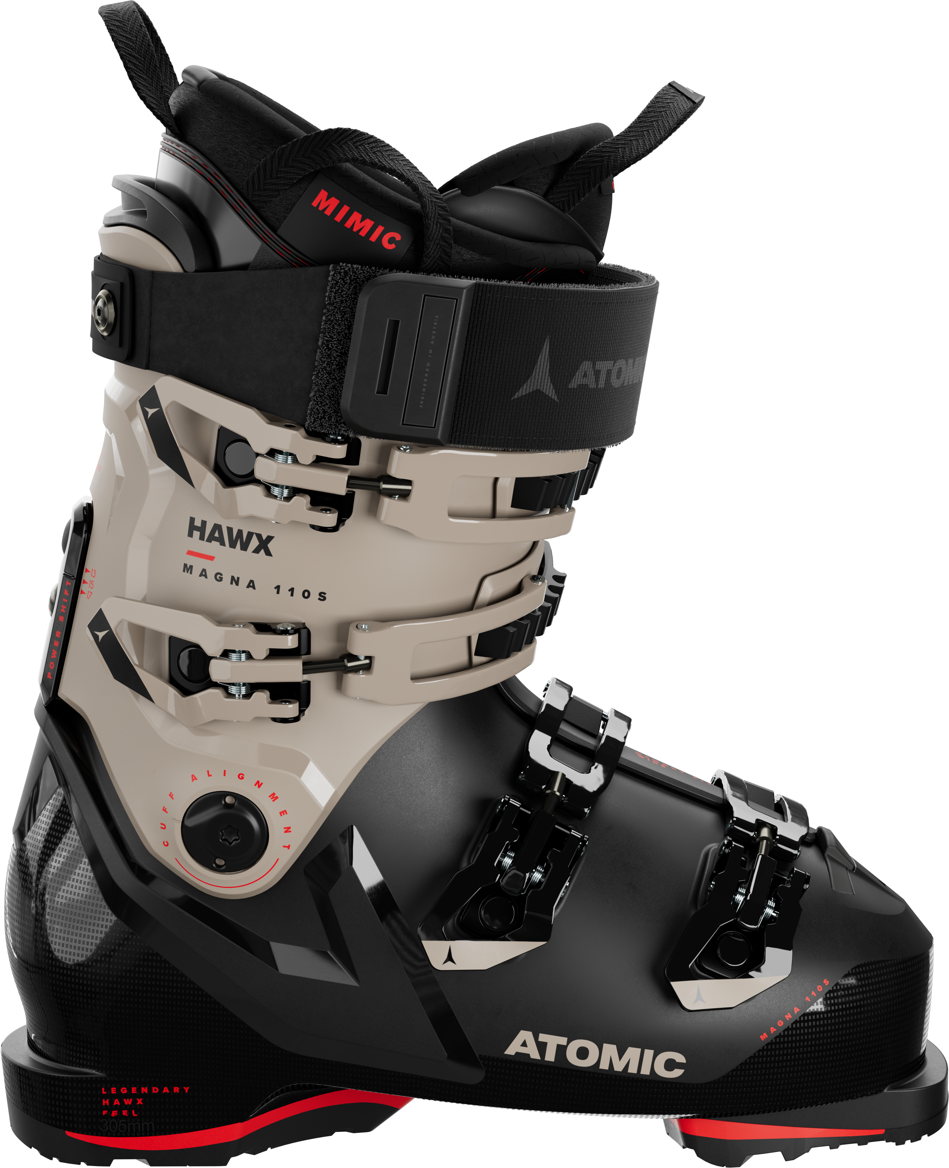 Atomic Hawx Magna 110 S GW Black/Cement/Red