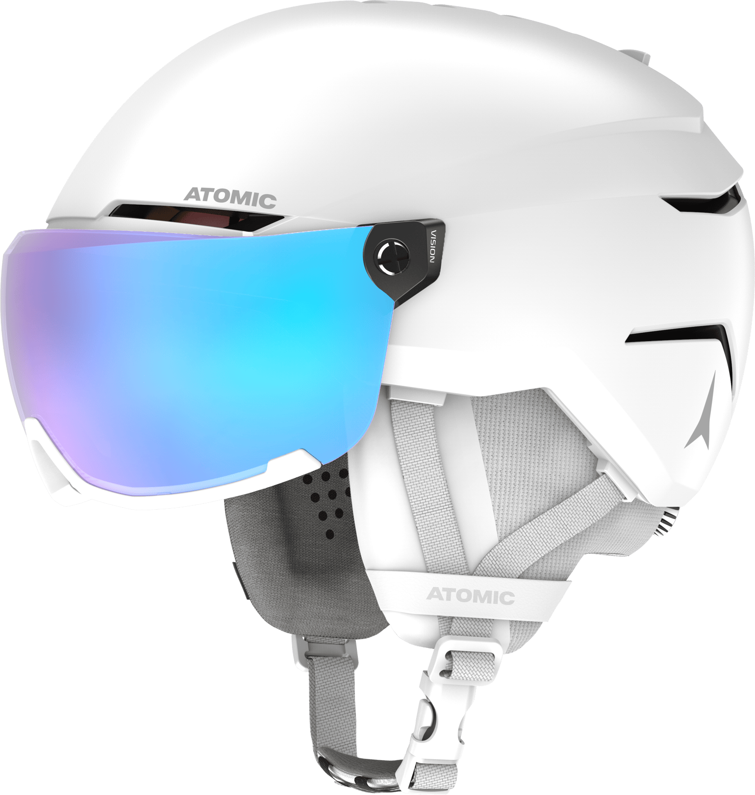 Atomic Savor Visor Stereo White Heather