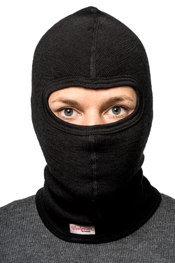 Woolpower Balaclava 200 Black Woolpower