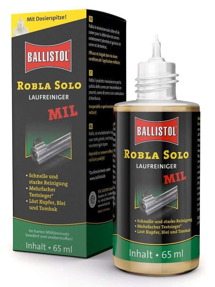 Ballistol Ballistol Robla Solo Mil 65ml Løpsrens For De Vanskelige Jobbene Ballistol