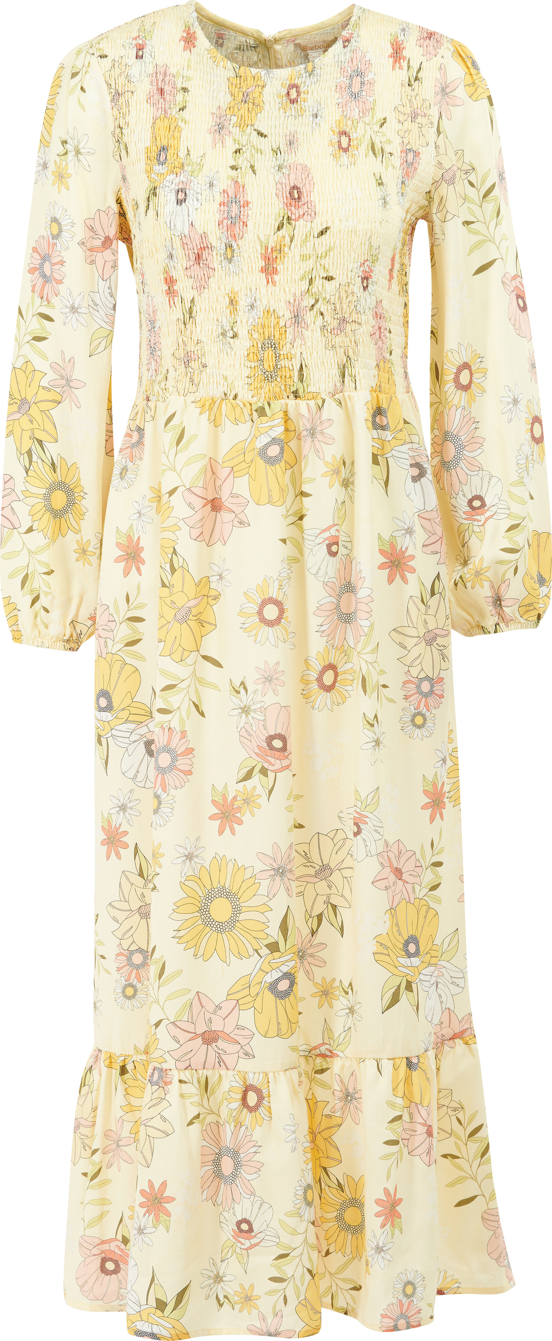 Barbour Women’s Coraline Dress Multi Sunflower