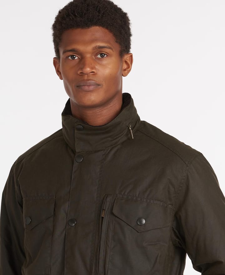 Barbour Men's Barbour Sapper Wax Jacket Olive Barbour