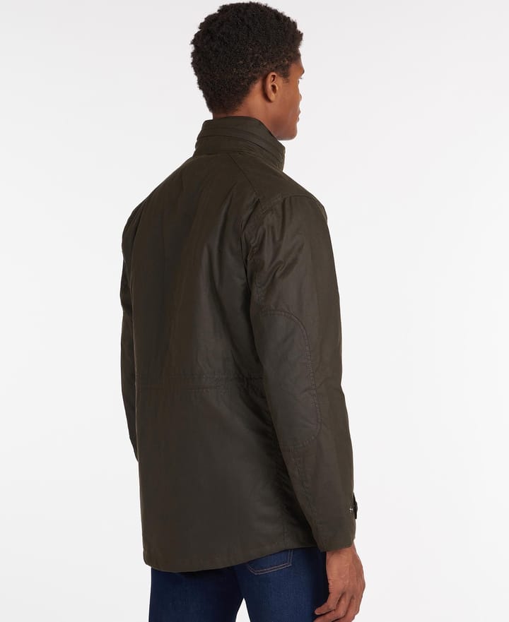 Barbour Men's Barbour Sapper Wax Jacket Olive Barbour