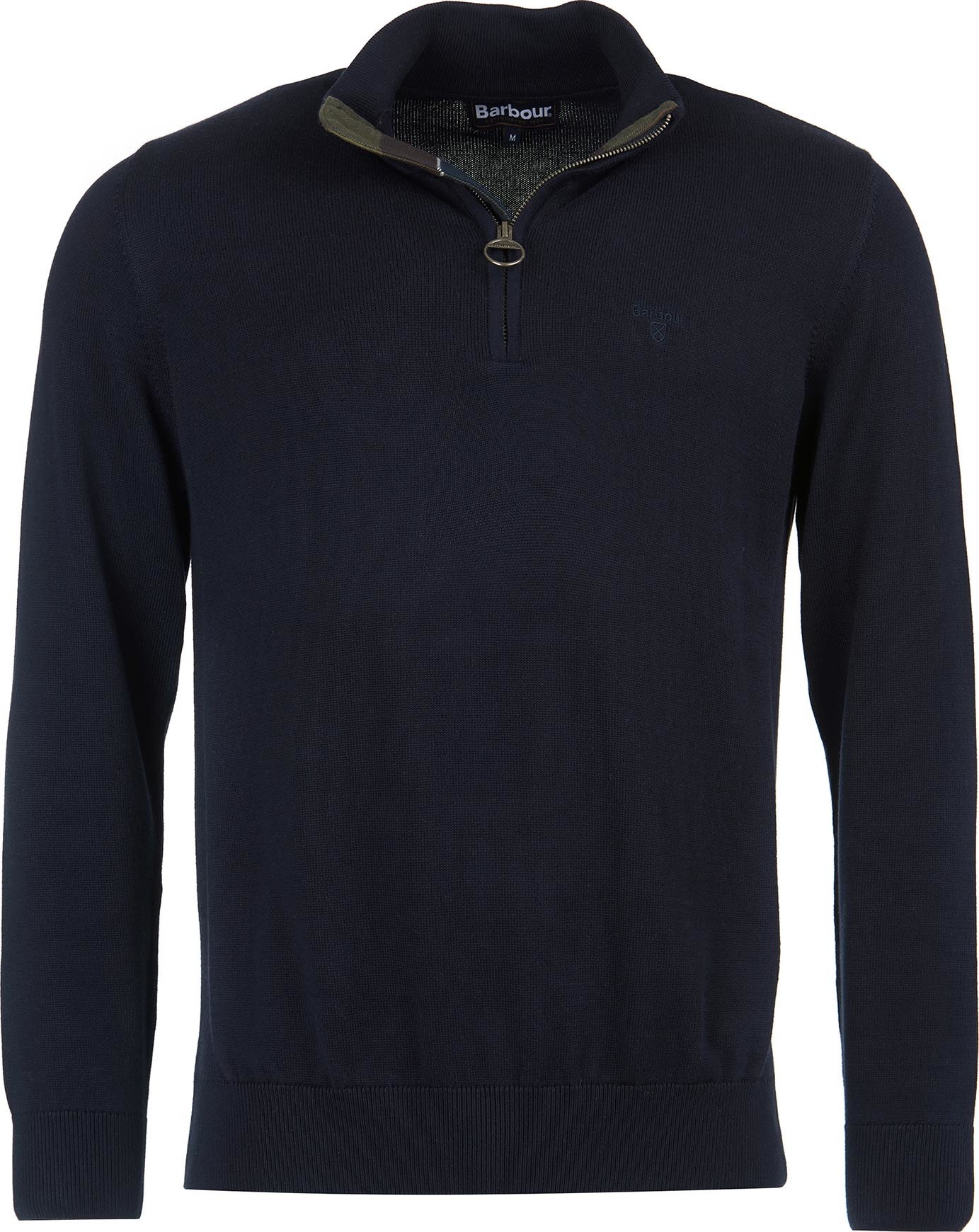 Barbour Men’s Cotton Half Zip Navy