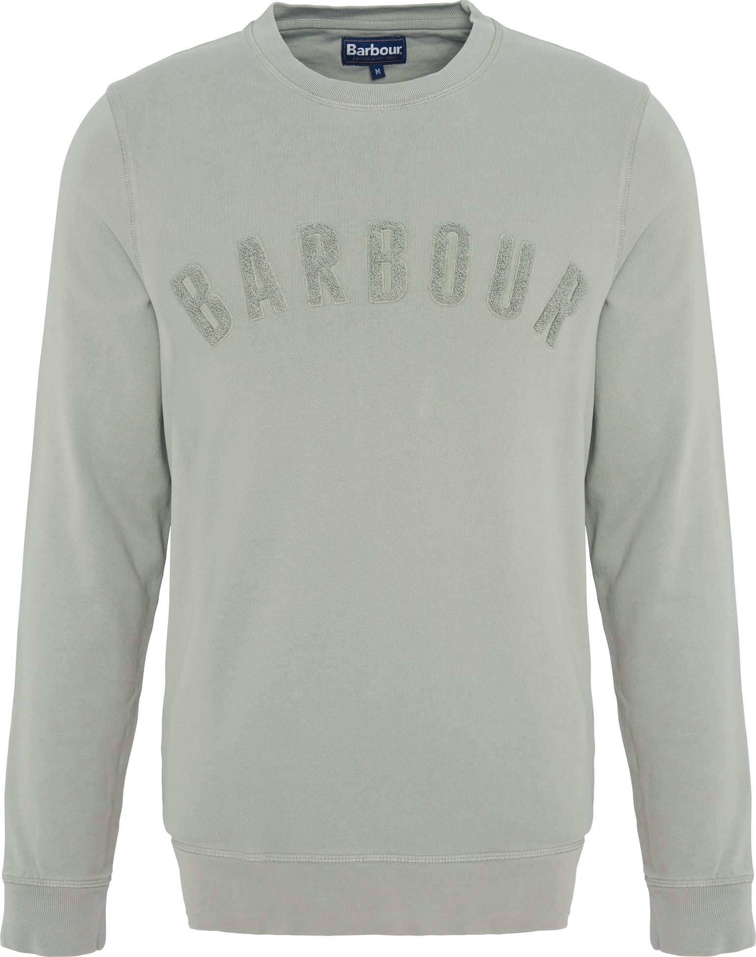 Barbour Men's Washed Prep Logo Shirt Forest Fog