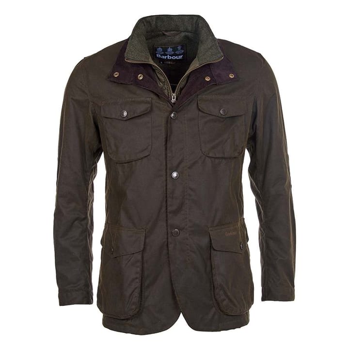 Barbour Men's Ogston Waxed Jacket Olive Barbour