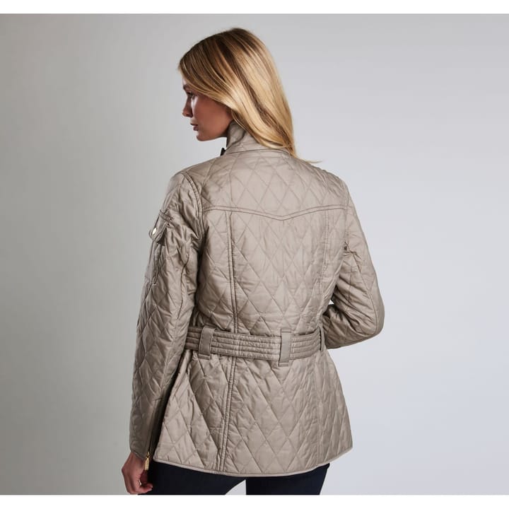 Barbour Women's International Quilt Jacket Taupe/Pearl Barbour