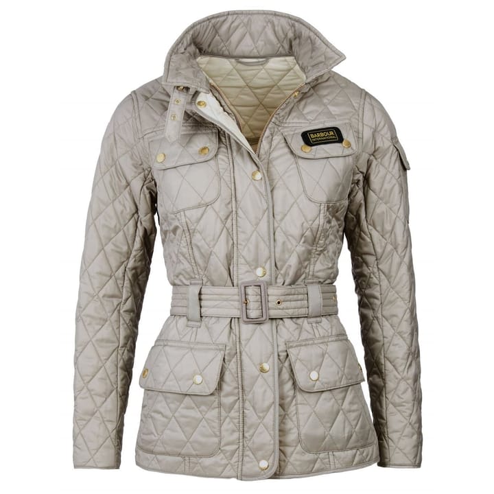 Barbour Women's International Quilt Jacket Taupe/Pearl Barbour