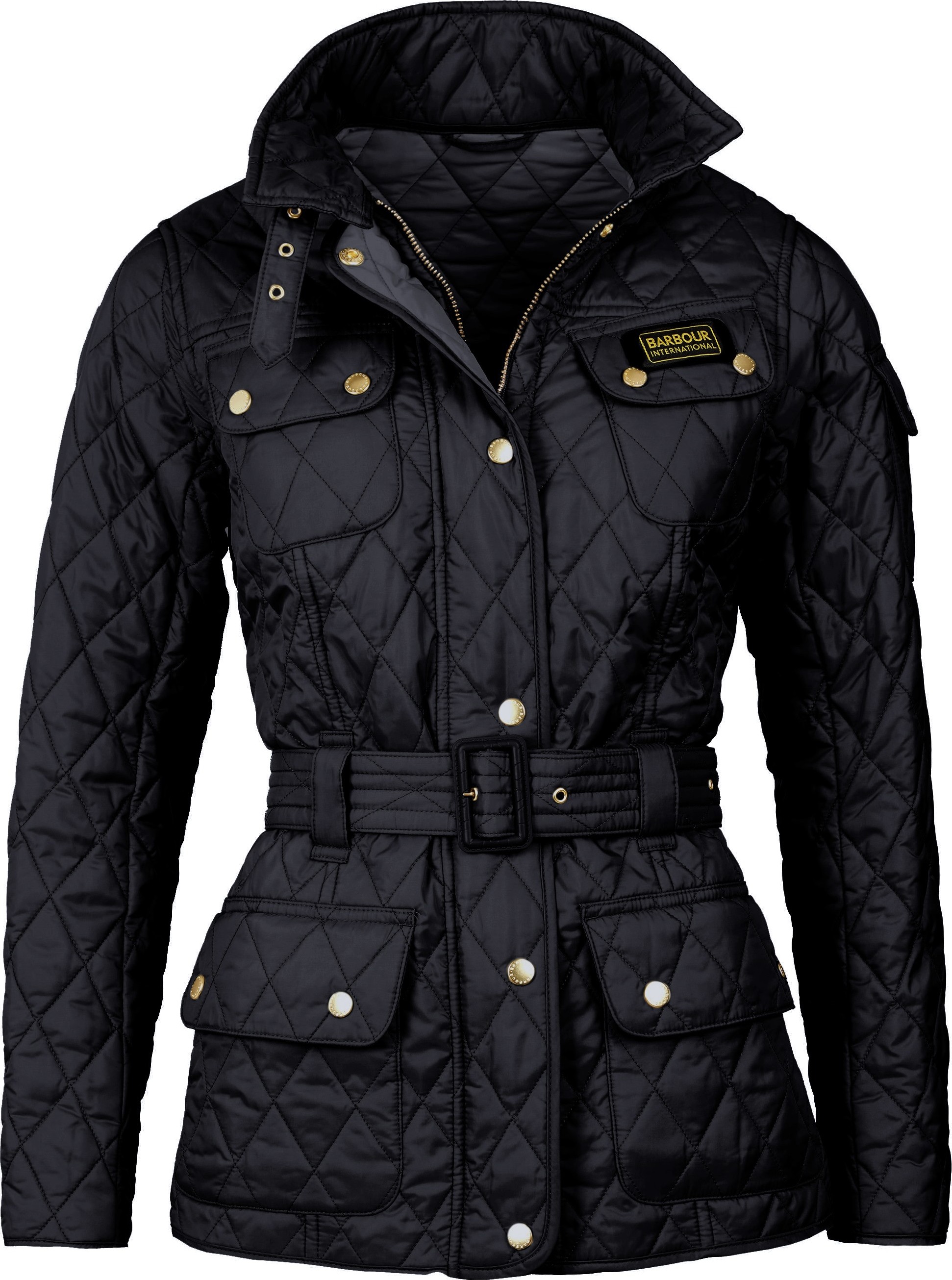 Barbour Women’s International Quilt Jacket Black