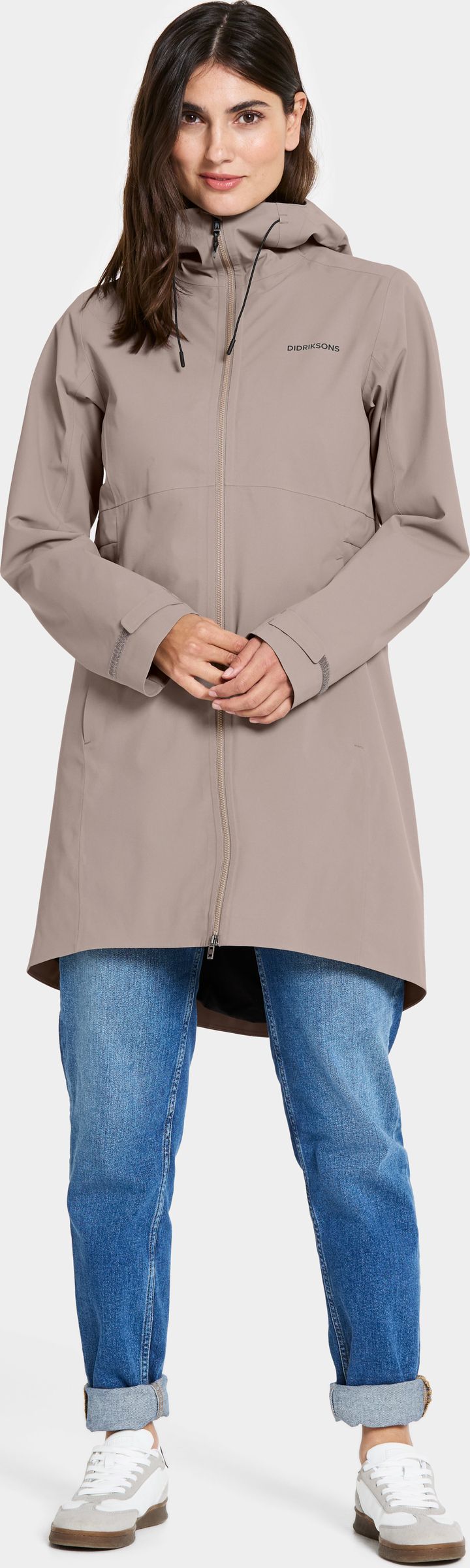 Didriksons Bea Wns Parka 6 Ash Brown Didriksons