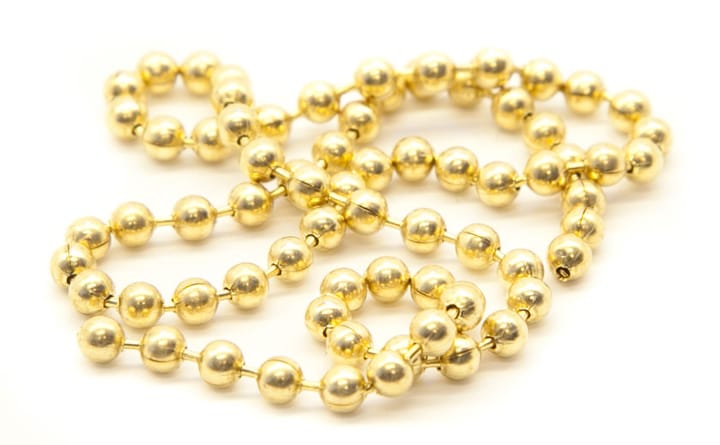 Veniard Bead Chain Eyes - Gold Veniard