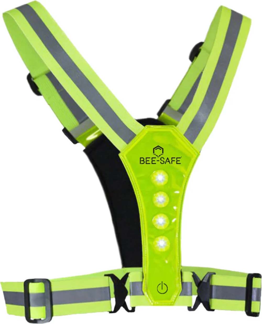 BeeSport Led Harness Usb Lime