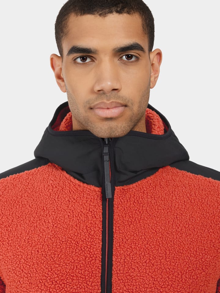 Didriksons Men's Benno Full Zip Ochre Red Didriksons