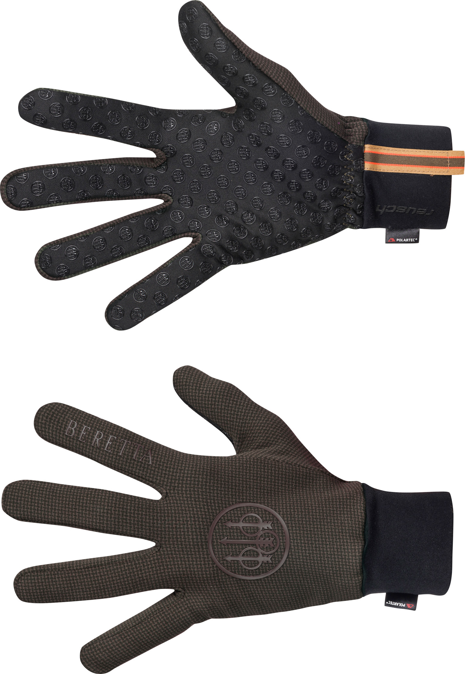 Beretta Hardface Gloves Brown Bark