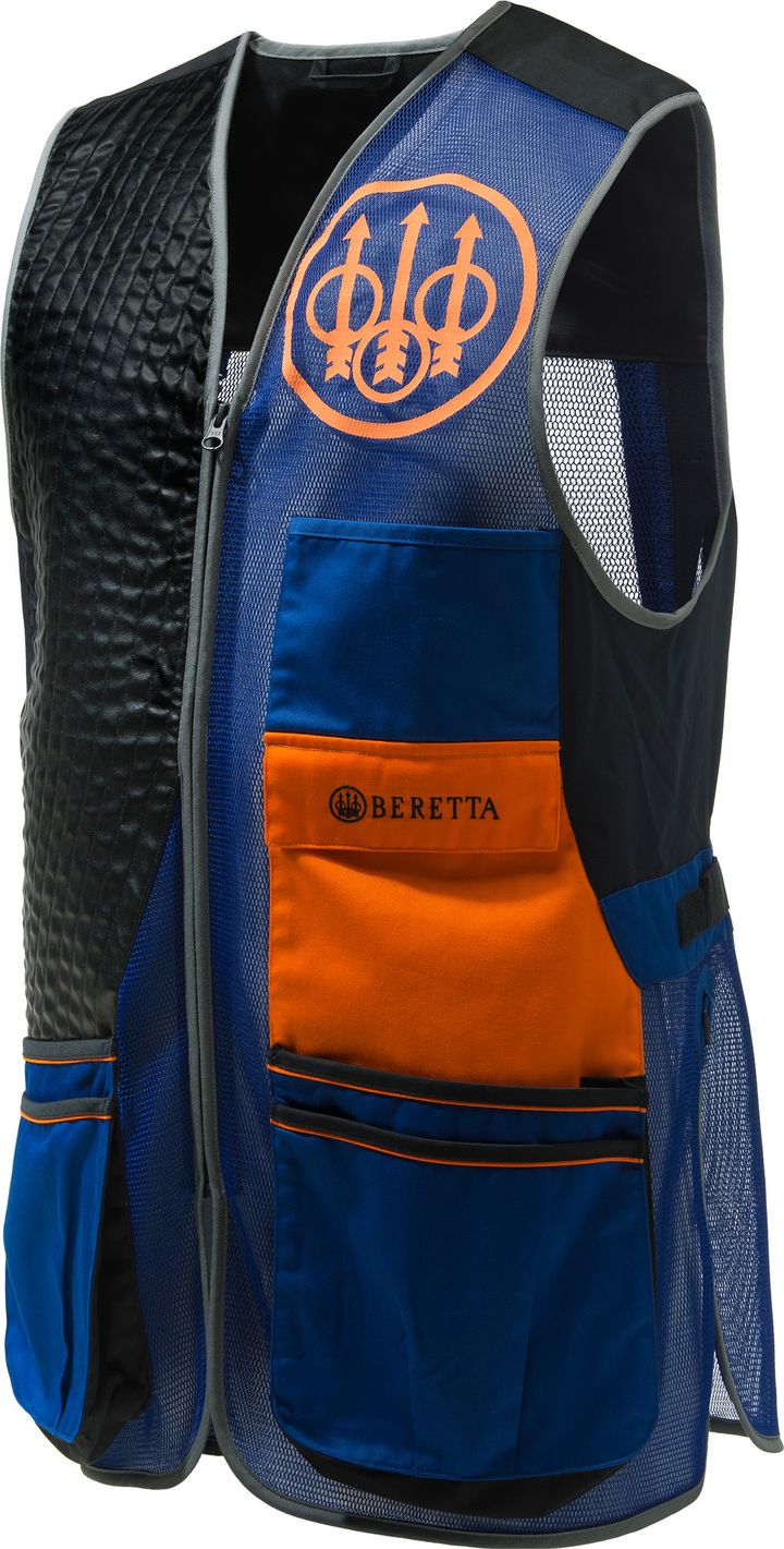 Men's Sporting Evo Vest Blue, Black, Orange