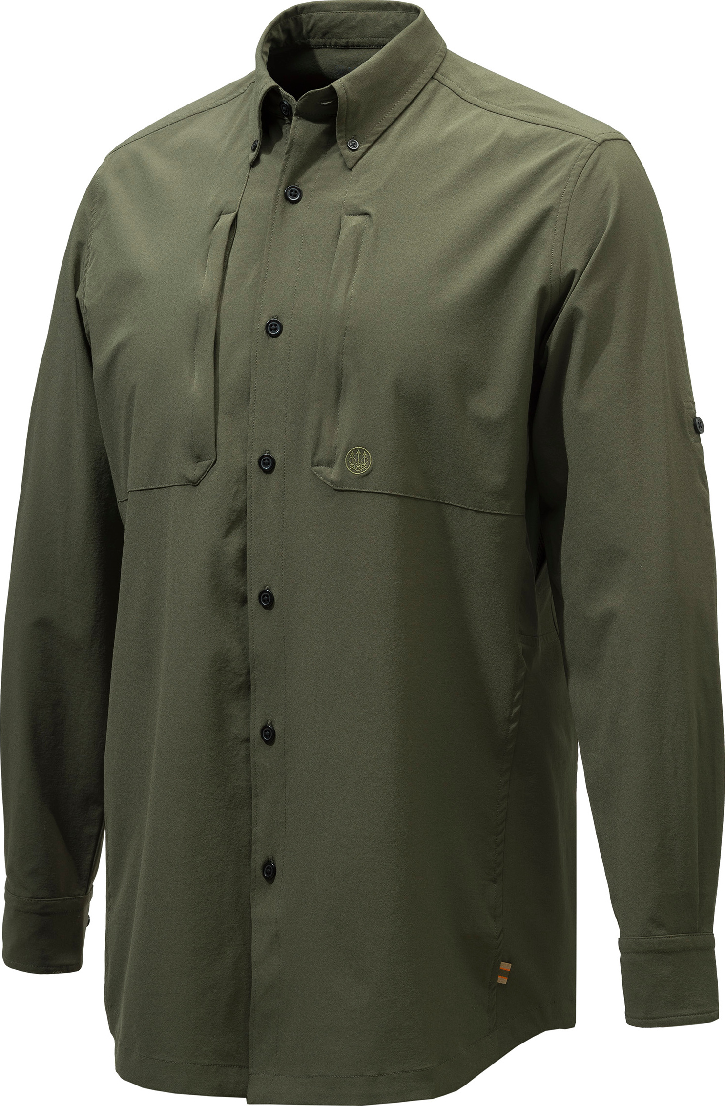 Beretta Men’s Plain Lightweight Shirt Green Moss