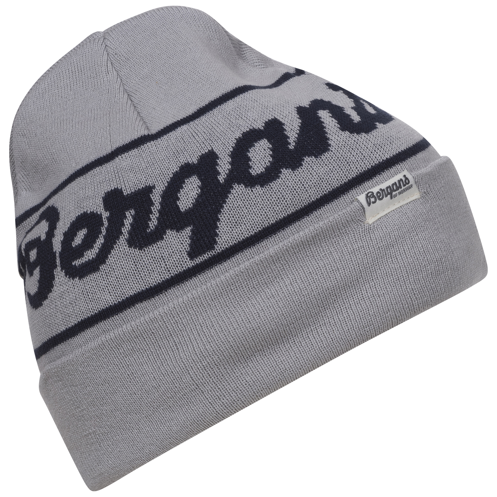 Bergans Bergans Logo Beanie Aluminum/Navy