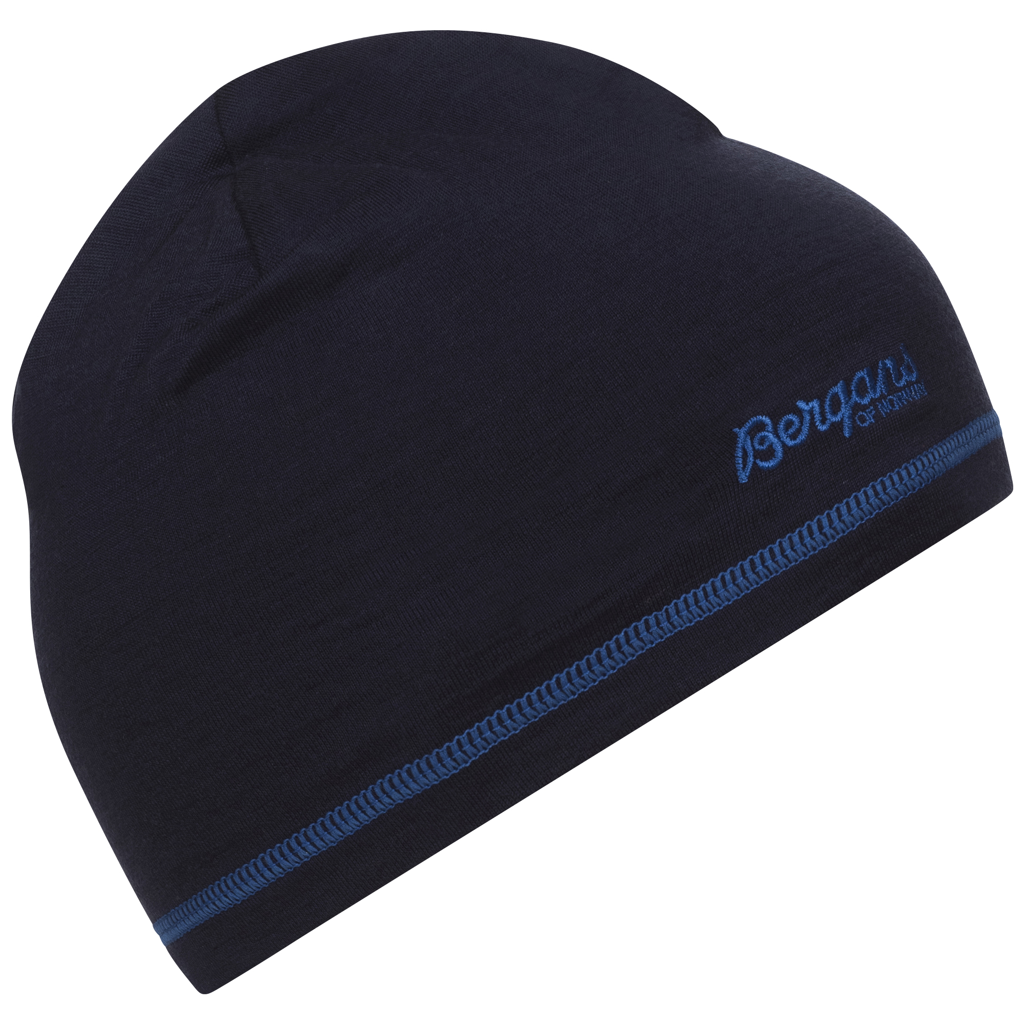 Bergans Juniors’ Wool Beanie Navy Melange