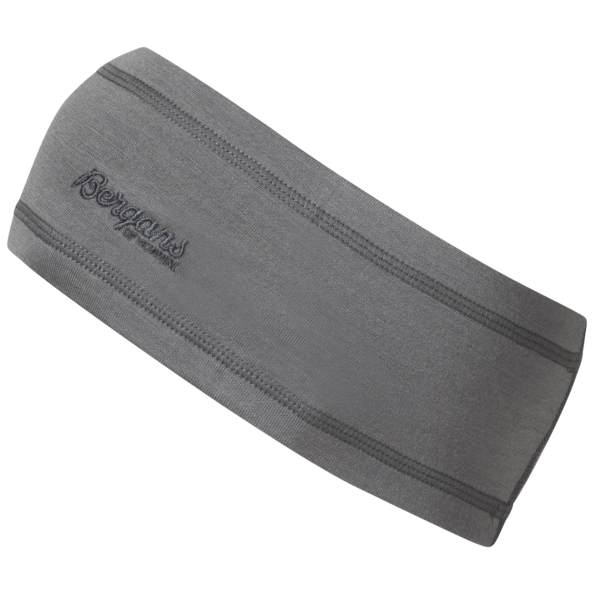 Bergans Juniors’ Wool Headband Solid Grey