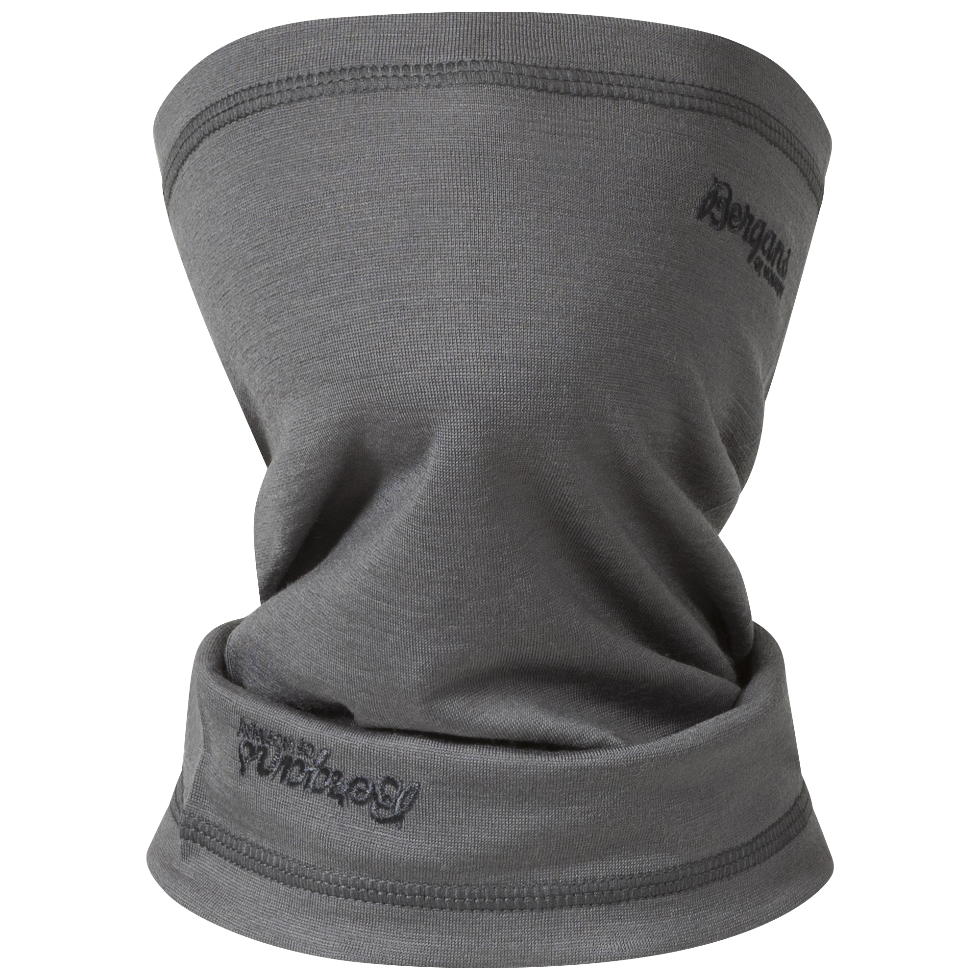 Bergans Juniors’ Bergans Wool Neck Warmer Solid Grey