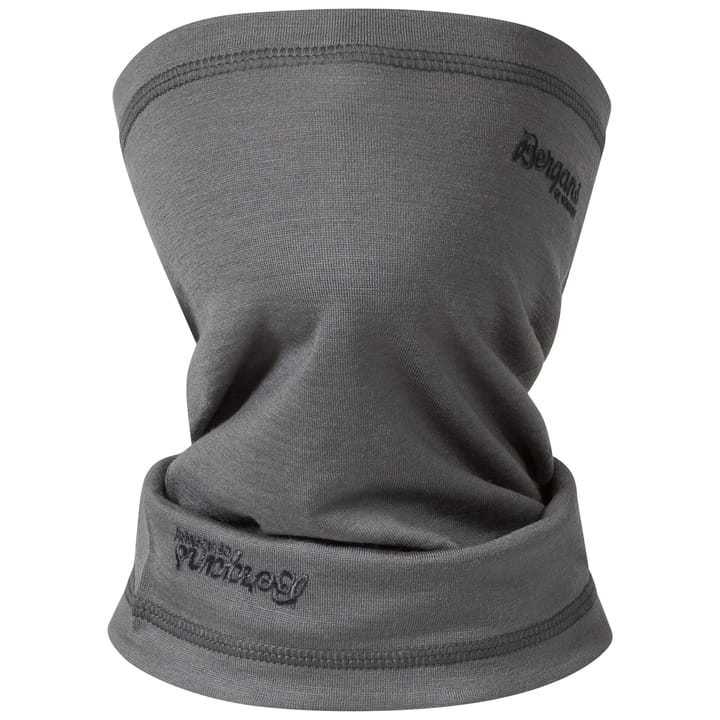 Bergans Juniors' Bergans Wool Neck Warmer Solid Grey Bergans