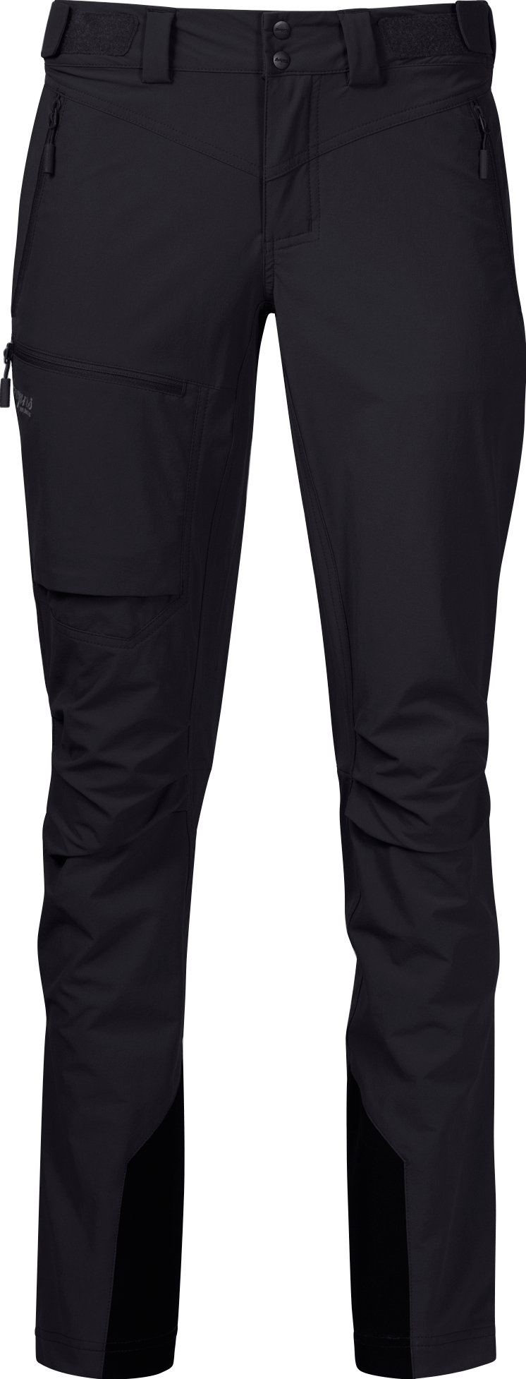 Bergans Bergans Women's Breheimen Softshell Pants Black/Solid Charcoal M, Black/Solid Charcoal