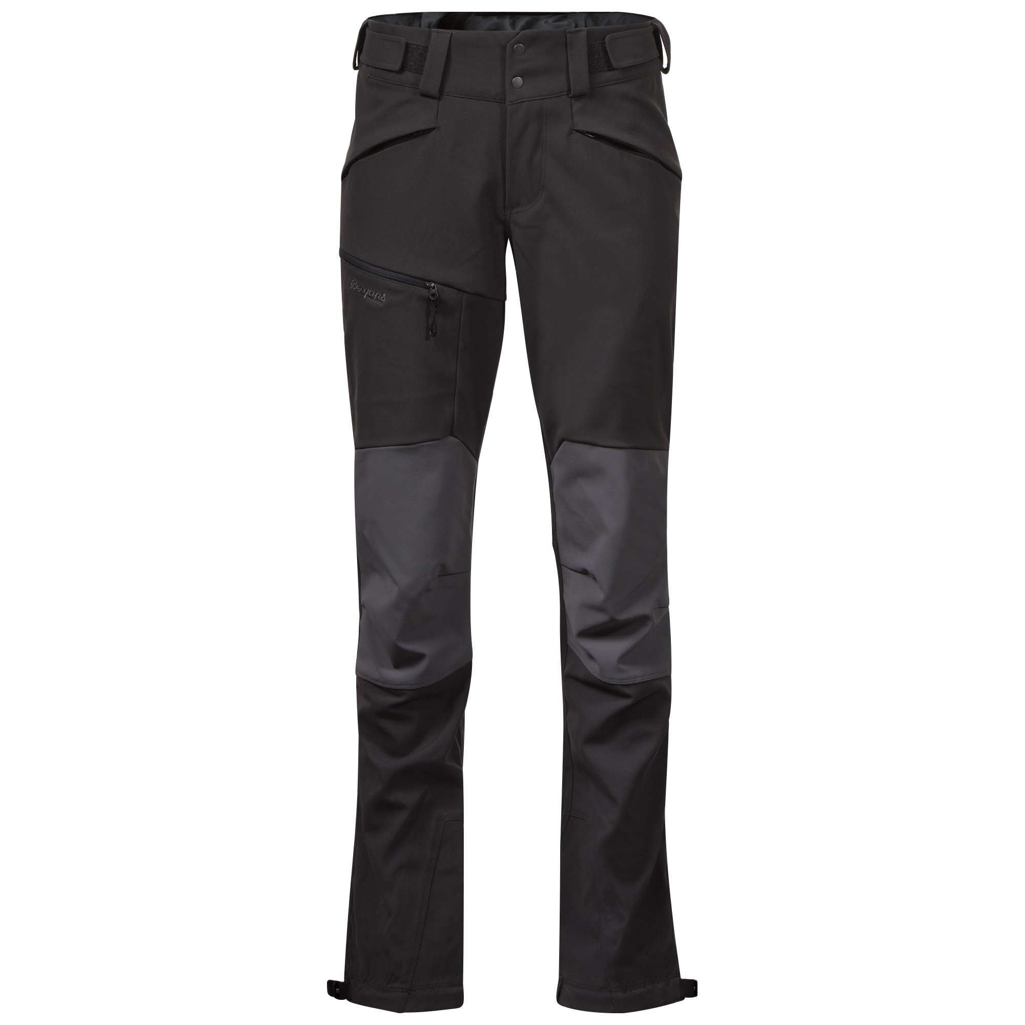 Bergans Women’s Fjorda Trekking Hybrid Pants Solid Charcoal/Solid Dark Grey