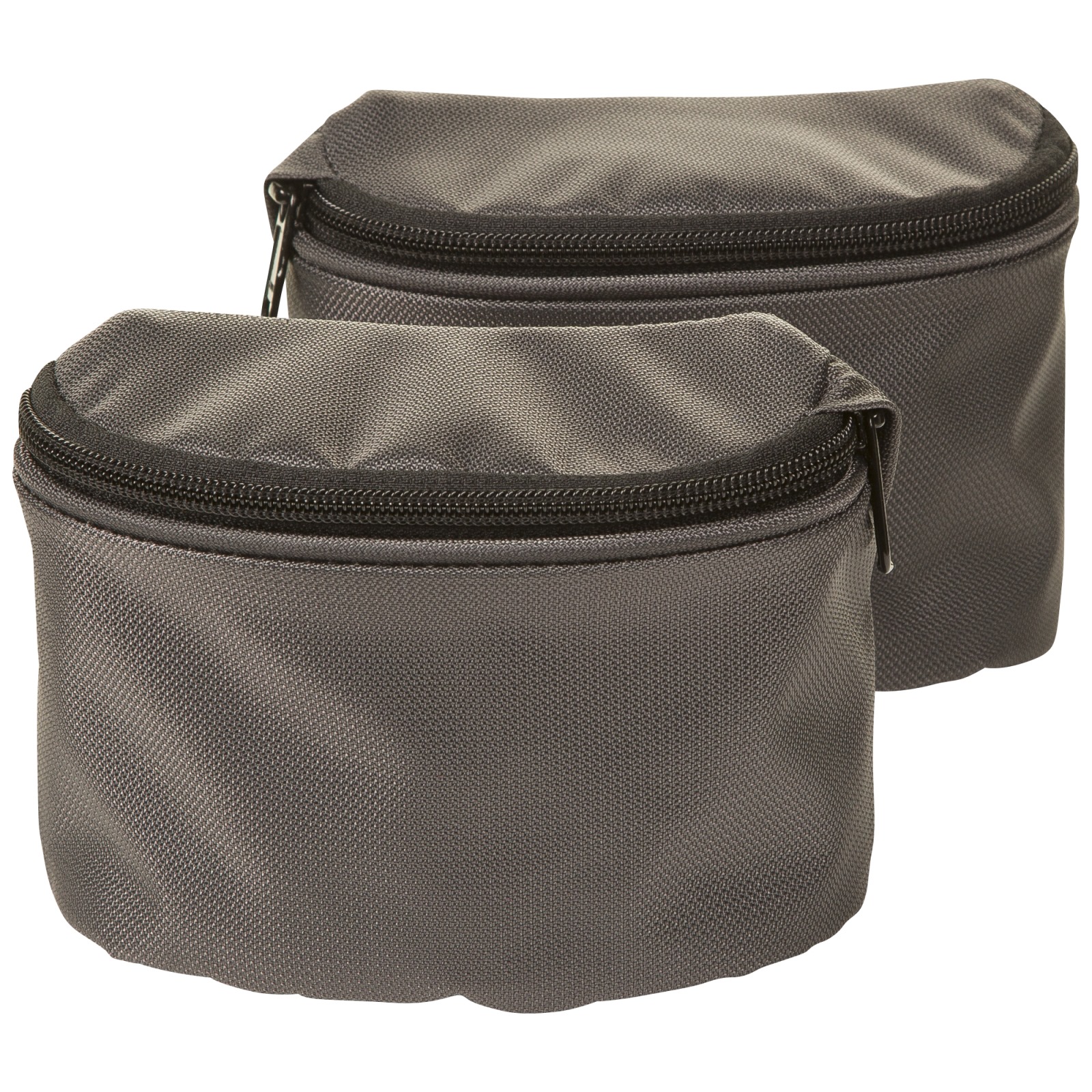 Bergans Hip Belt Pocket 2-pack Solid Charcoal