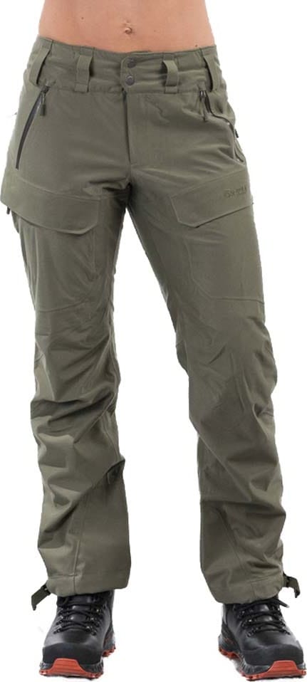 Bergans Unisex Hogna 3L Pants Green Mud Bergans