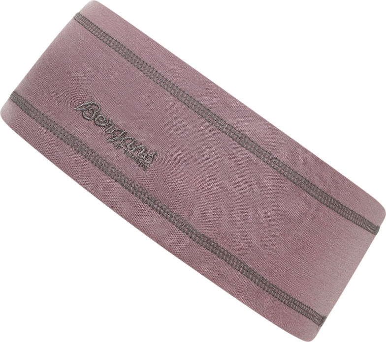 Bergans Juniors’ Wool Headband Lilac Chalk