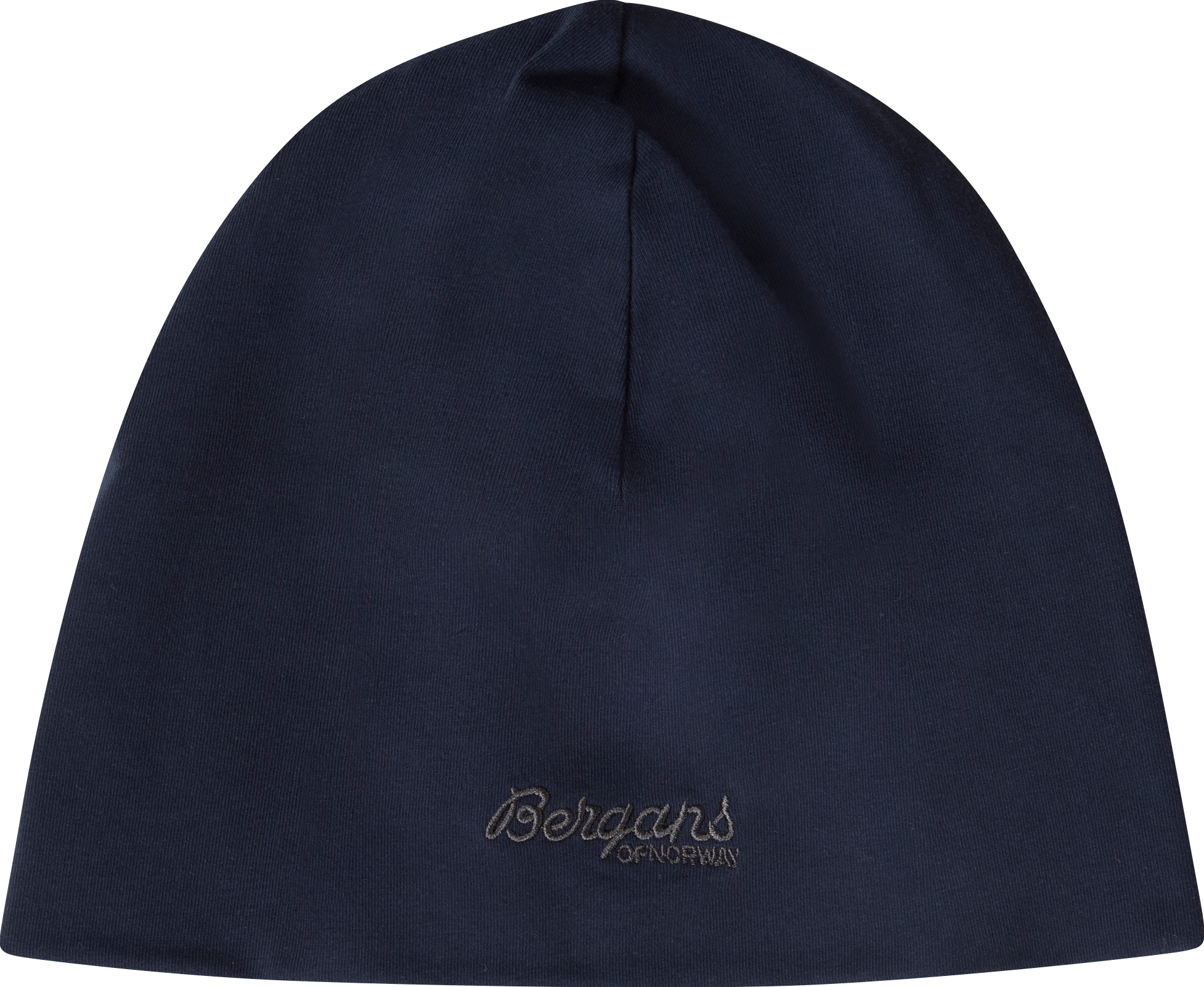 Bergans Juniors’ Cotton Beanie Navy Blue/Solid Dark Grey