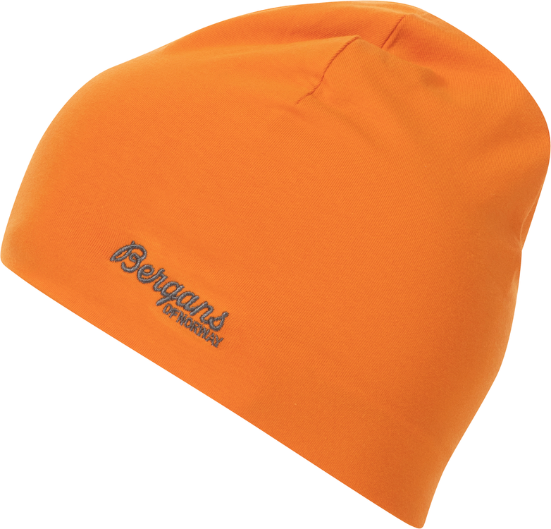 bergans Kids’ Cotton Beanie Cloudberry Yellow