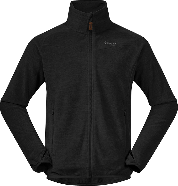 Bergans Men’s Hareid Fleece Jacket Nohood Black